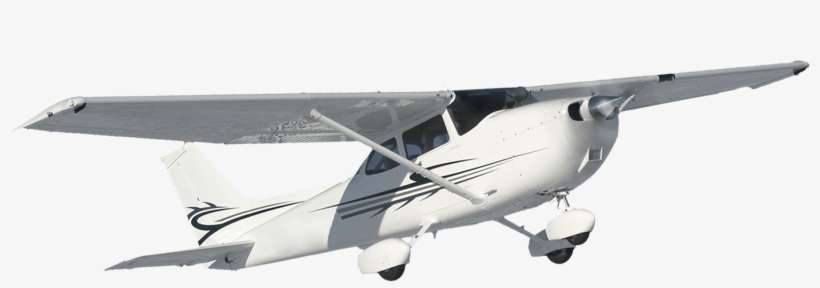 Airplane With Banner Png - Cessna 172 Transparent, transparent png download