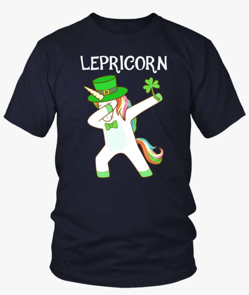 Dabbing Lepricorn Irish Unicorn St Patricks Day Shirt - Baby Shark T Shirt, transparent png download