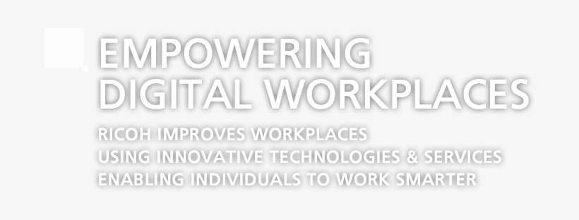 Empowering Digital Workplaces Ricoh Improves Workplaces - Parallel, transparent png download