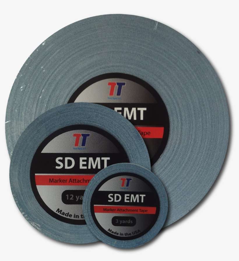 Sd Emt Is A Double-sided Adhesive That Has A Soft, - Label, transparent png download
