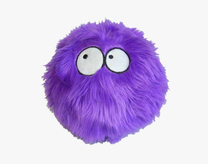 Furballz Toys - Godog Furballz Dog Toy - Purple - Small, transparent png download