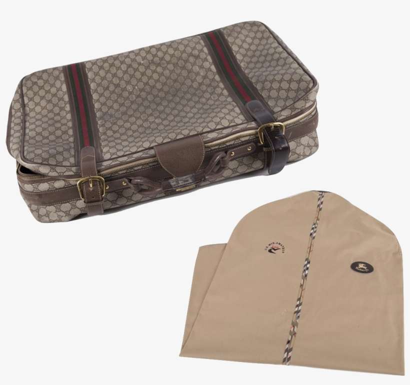 Gucci Suitcase And Burberry Garment Bag - Coin Purse, transparent png download