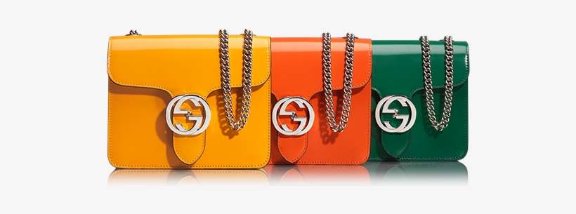 Gucci Interlocking Polished Leather Shoulder Bag - شنطة قوتشي 2015, transparent png download