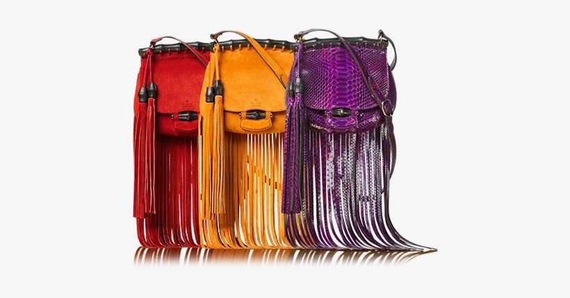 Joan Smalls Displayed A Flawless Figure As She Took - Crossbody Bags Fringe, transparent png download