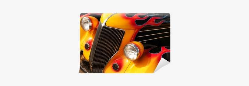 Hot Rod Flame - Canvas Poster Art 20x20, transparent png download