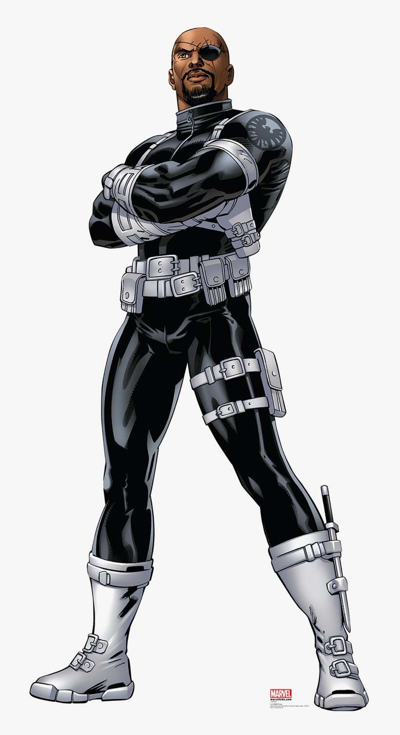 Nick Fury Png Image - Nick Fury Marvel Png, transparent png download