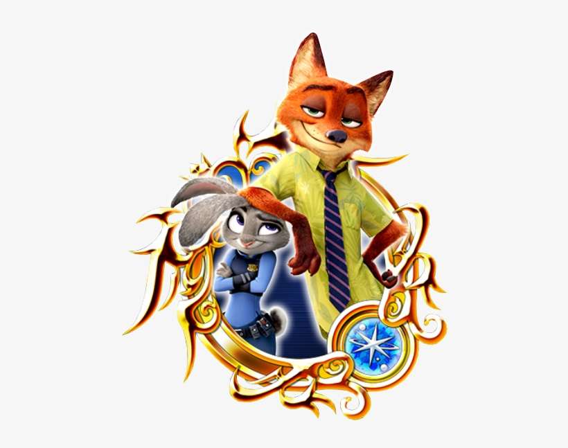 Judy & Nick - Kingdom Hearts Sora Medal, transparent png download
