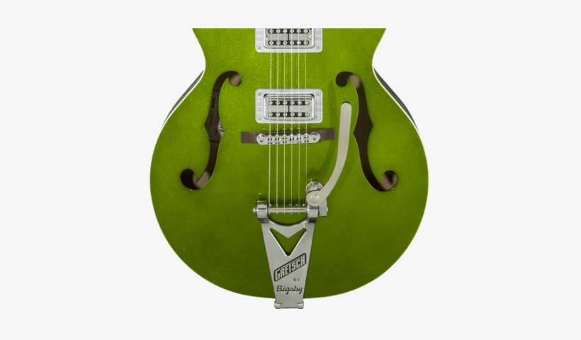 Gretsch G6120sh Brian Setzer Hot Rod Green Sparkle - Gretsch G6120sh Brian Setzer Hot Rod Harbor Blue 2-tone, transparent png download