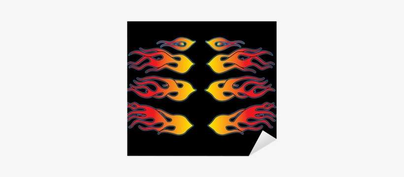 Flame Decals, transparent png download