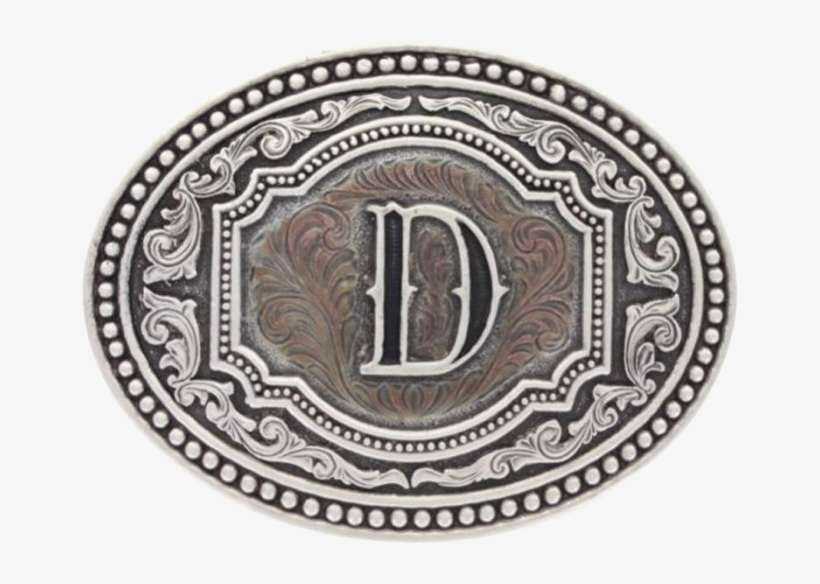 Initial D Two Tone Cameo Attitude Buckle - Red Christmas Appetizer Plates, transparent png download