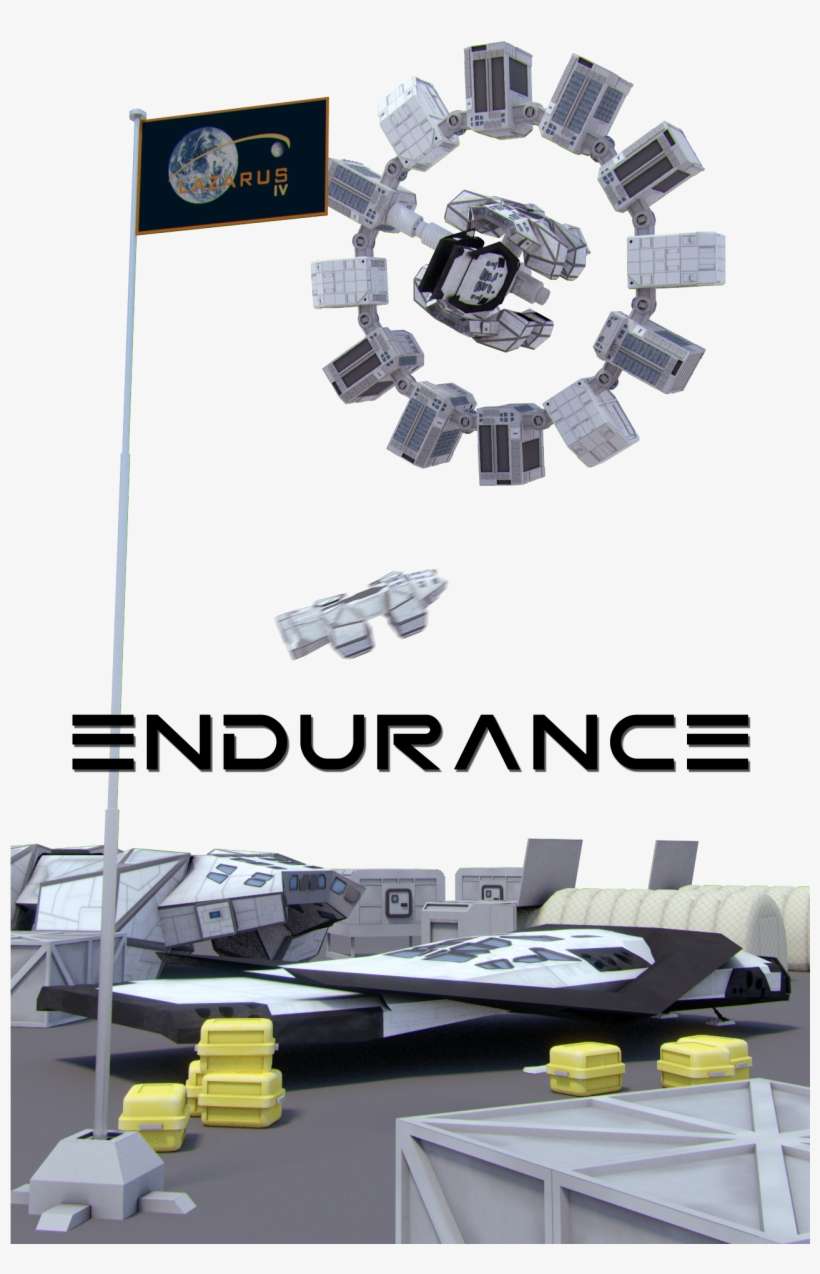 Table Of Contents - Interstellar Endurance View, transparent png download