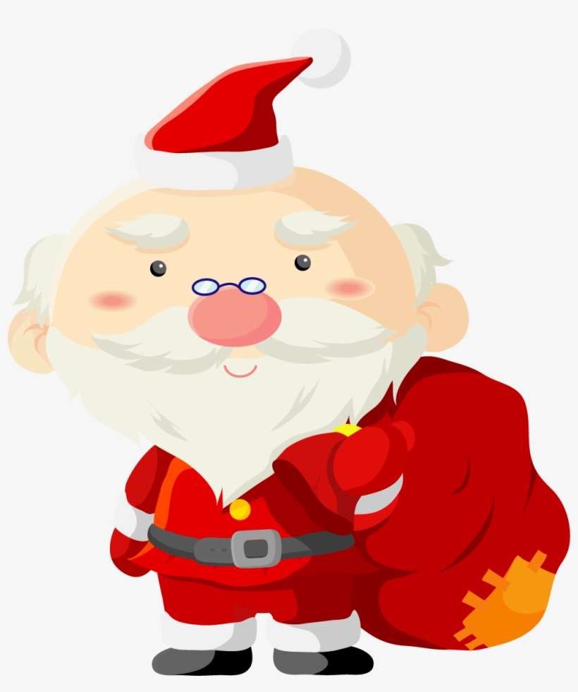 Onde Encontrar O Papai Noel Esse Ano - Papai Noel Cartoon Png, transparent png download