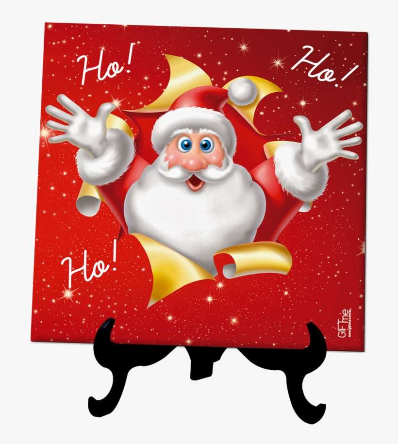 Azulejo Personalizado Papai Noel - Frohe Weihnachten Vom Menzies Clan Karte, transparent png download