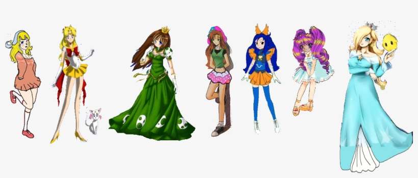 Hello Yoshi Humans - Sailor Alice, transparent png download