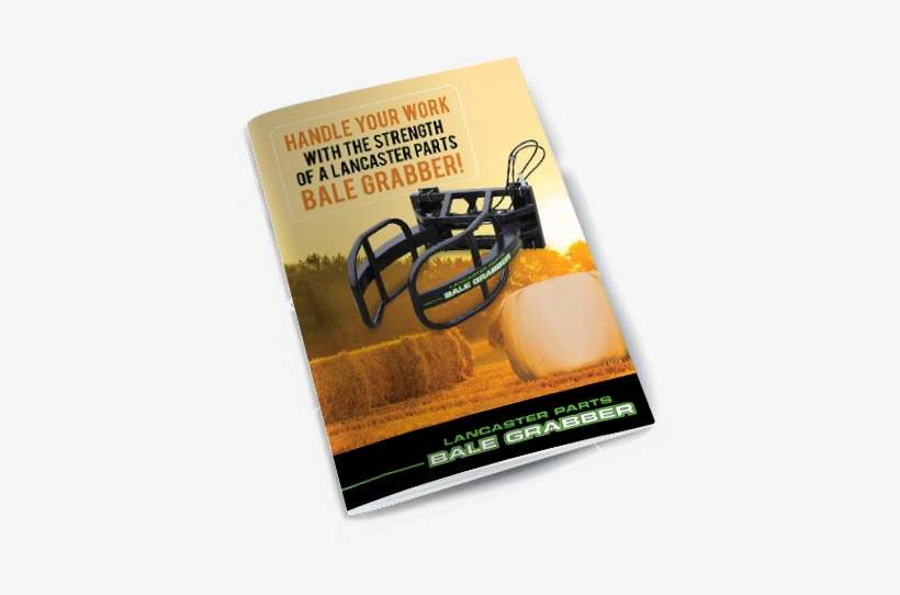 Bale Grabber Brochure - Book Cover, transparent png download