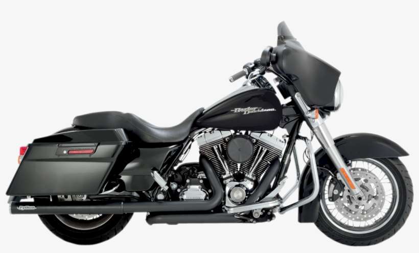 Black Mamba 3" Slip-on Mufflers - Harley Davidson With Radio, transparent png download
