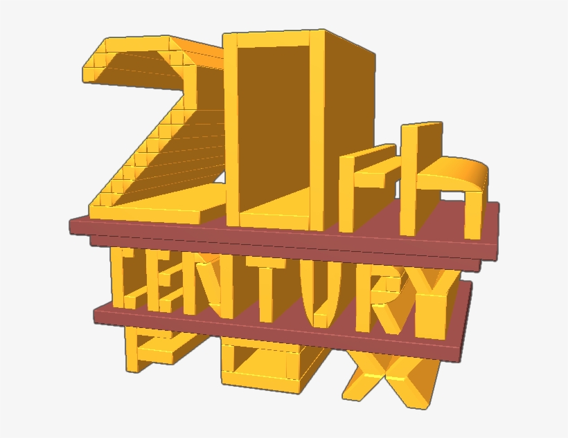 20th Century Fox Text - Blender, transparent png download