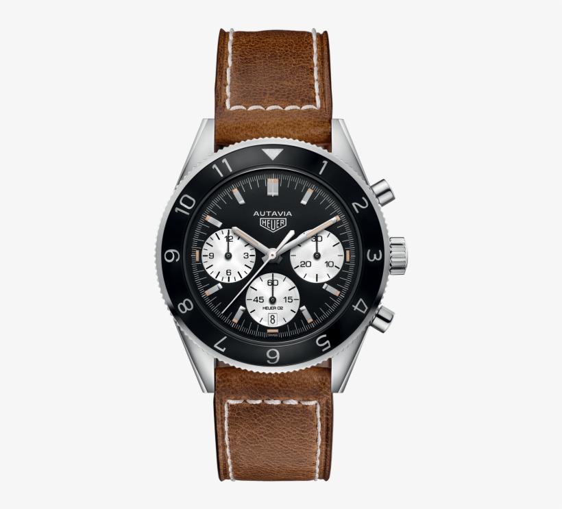 Tag Heuer Heritage Calibre Heuer 02 Automatic - Tag Heuer Autavia Heritage Calibre Heuer 02 42mm Cbe2110.fc8226, transparent png download
