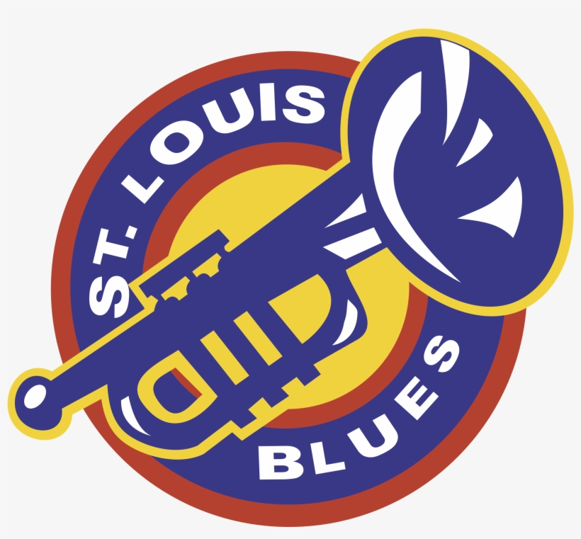 St Louis Blues Logo Png Transparent - 1987 St Louis Blues Logo, transparent png download