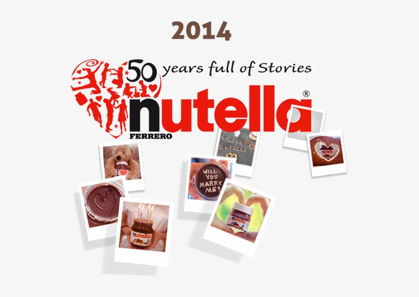 A Party To Celebrate Half A Century Of Great Memories - Nutella B Ready 15 Pack, transparent png download