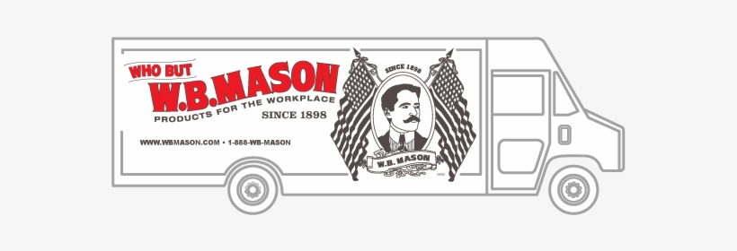 For Further Information Please Contact Your Local Sales - Wb Mason Truck Logo, transparent png download