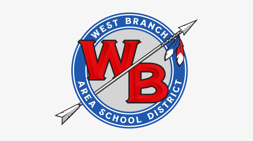 Wb Logo - West Branch Warriors Logo, transparent png download