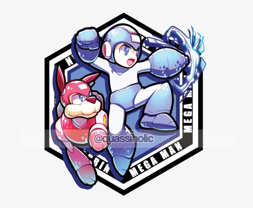 Mega Man Acrylic Charm - Mega Man, transparent png download