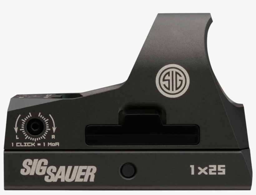 Sig Sor31002 Romeo3 1x25 M1913 3moa - Sig Sauer Sor31002 Romeo3 Reflex Sight, 1x25mm, 3, transparent png download