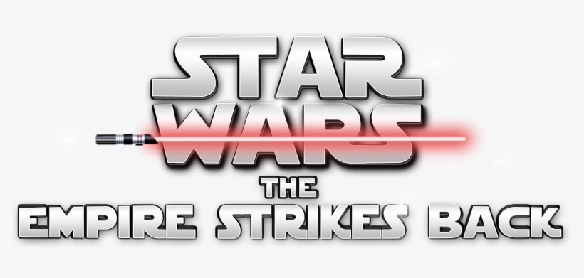 The Empire Strikes Back Logo Download - Espada Do Star Wars, transparent png download