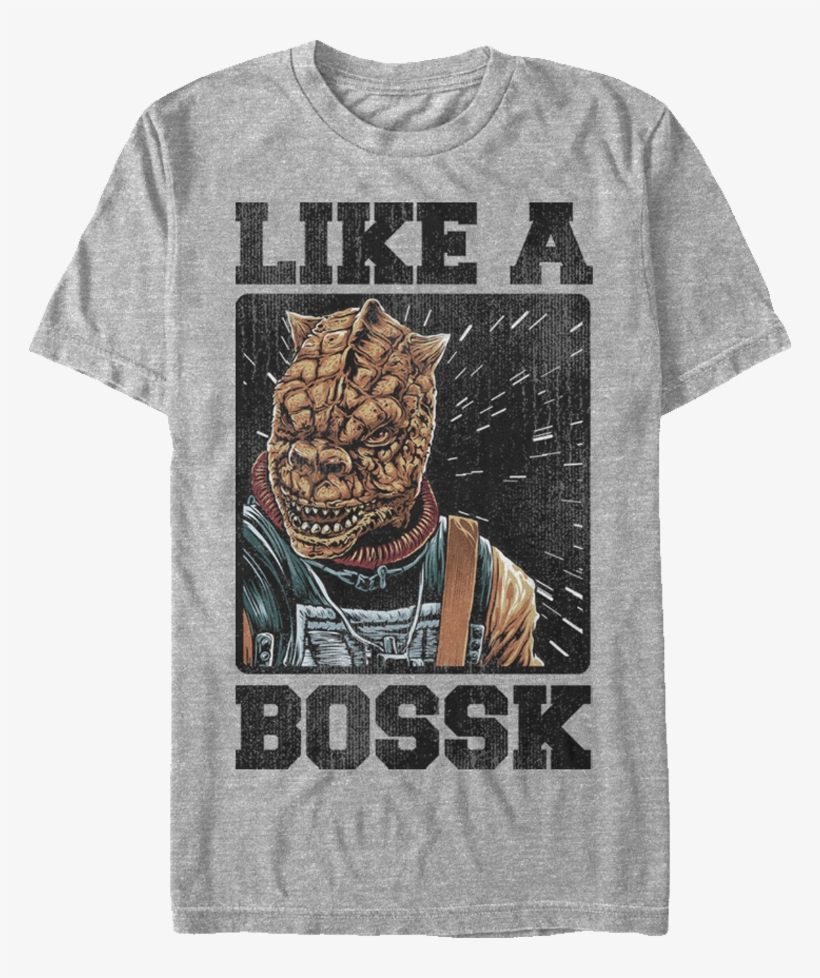 Like A Bossk Star Wars T-shirt - T-shirt-star-wars-like-a-bossk, transparent png download