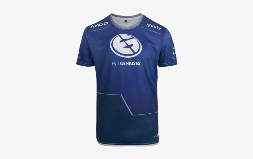 Xazjncxsxk8bzbvtzxtg Eg Jersey 2017 Blue 1 53fe525f - Evil Geniuses, transparent png download