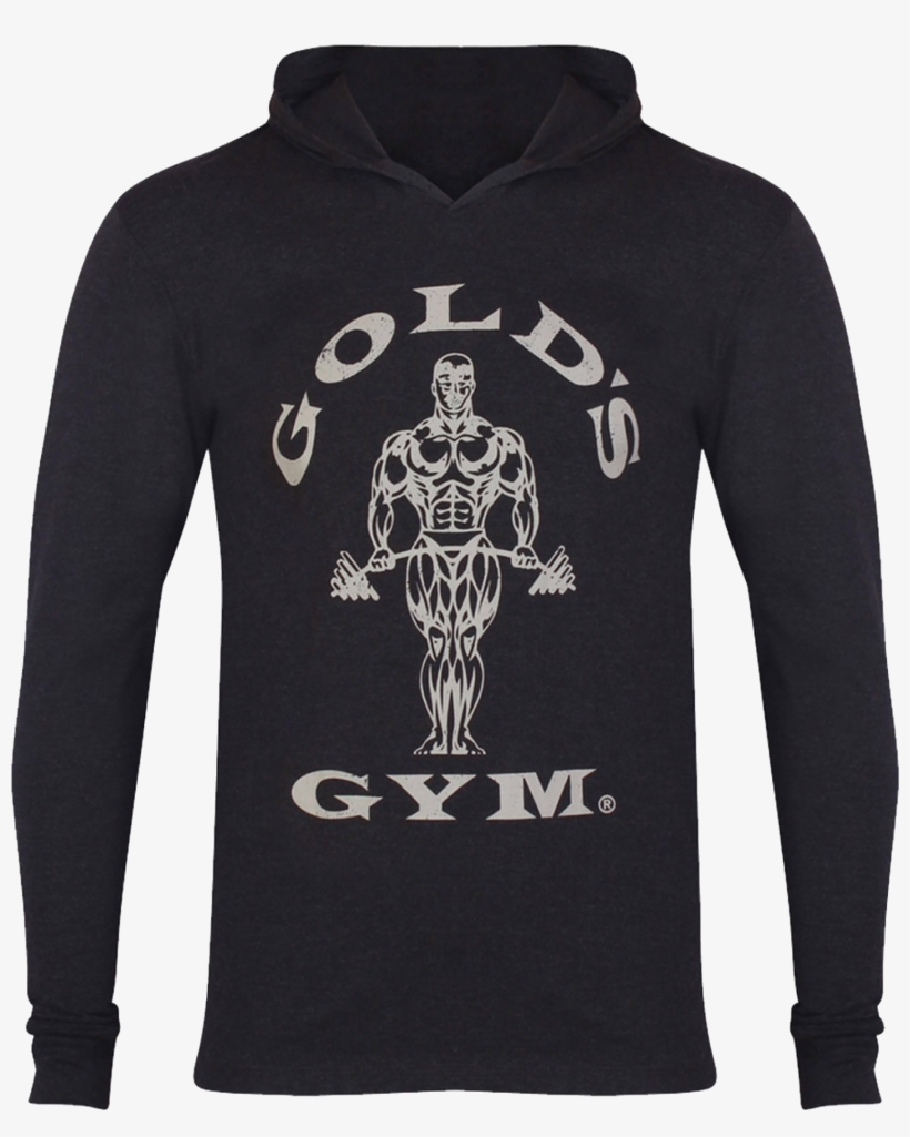 Mens Long Sleeve Bodybuilding Hoodie With Iconic Gold's - Gucci X Coco Capitan, transparent png download