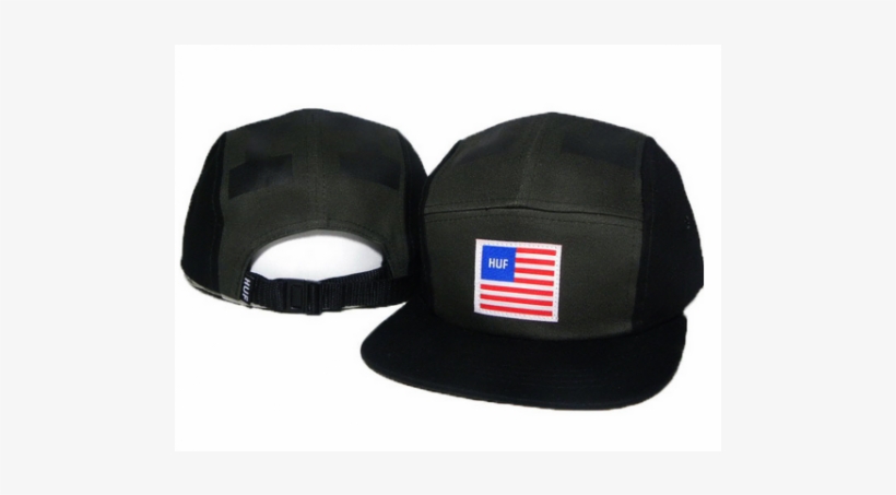 Pre-order Huf "america Flag Box Logo Strapback Messenger" - Hat, transparent png download