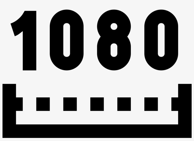 Hd 1080p Icon - Logo 1080p Png, transparent png download