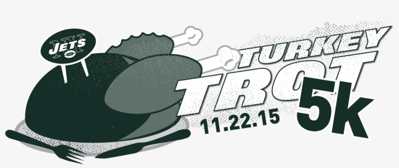 Ny Jets Turkey Trot - New York Jets, transparent png download