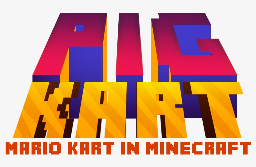 This Is A Mini Game Inspired By Mario Kart - Minecraft, transparent png download