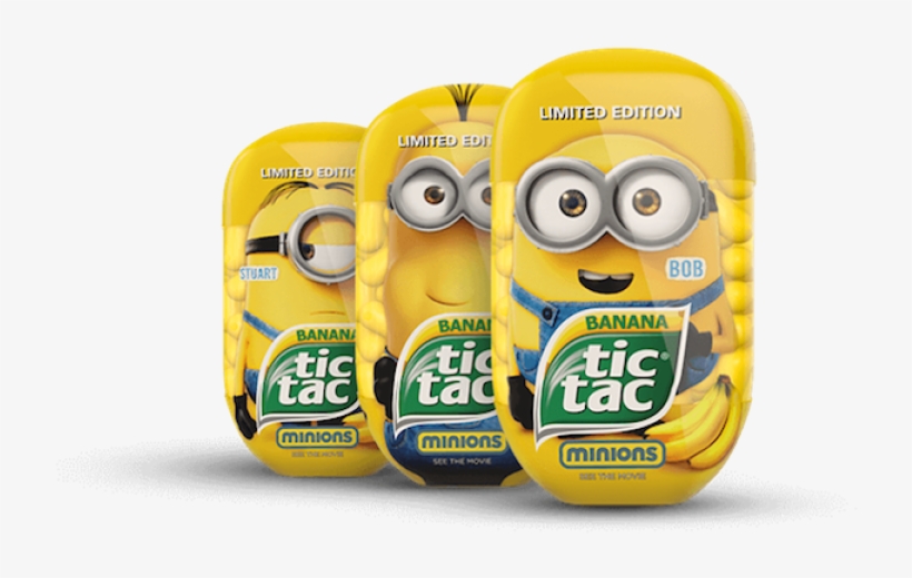 Minion Tic Tacs 2017, transparent png download
