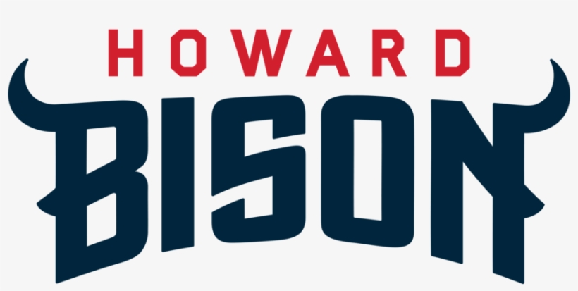 Howard Beats Bethune-cookman In Meac Opener - Howard Bison Logo, transparent png download