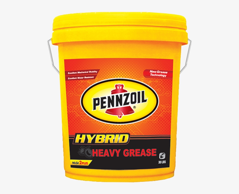 The New Pennzoil Hybrid Heavy Grease Is An Improved - Pennzoil (3587-6pk) Sae 30 4-cycle Engine Oil - 48, transparent png download