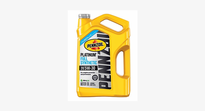 Pennzoil Platinum 5 Quart 10w-30 Full Synthetic Motor - Pennzoil Full Synthetic 10w30, transparent png download