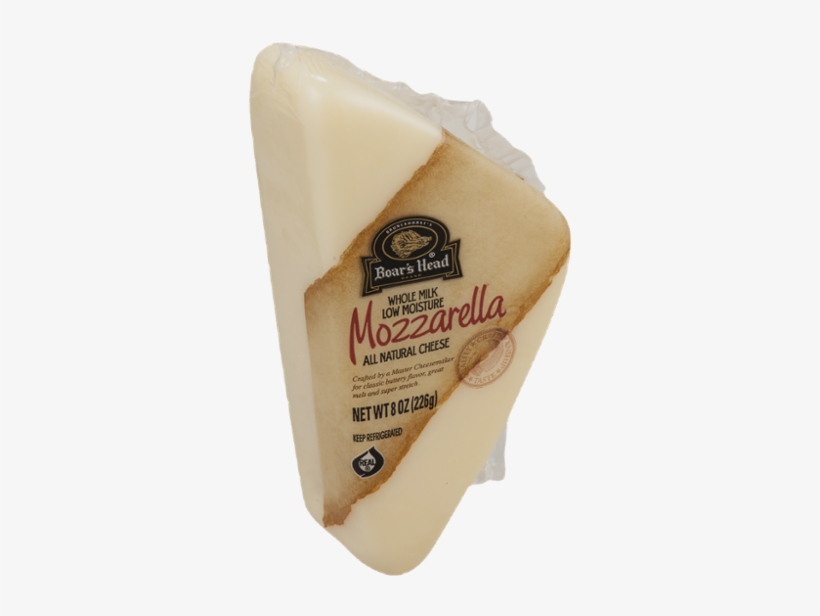 Boars Head Mozz Cheese 8oz - Boars Head Cheese, Low Moisture, Whole Milk, Mozzarella, transparent png download