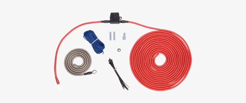 Rockford Fosgate Rfk10 10 Gauge Amplifier Installation - Rockford Fosgate Rfk10 - Power Cable Kit, transparent png download