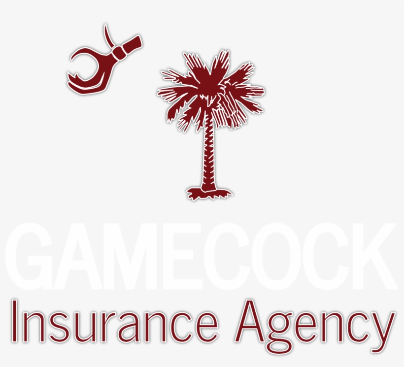 Gamecock Insurance Agency Logo - South Carolina Throw Blanket, transparent png download
