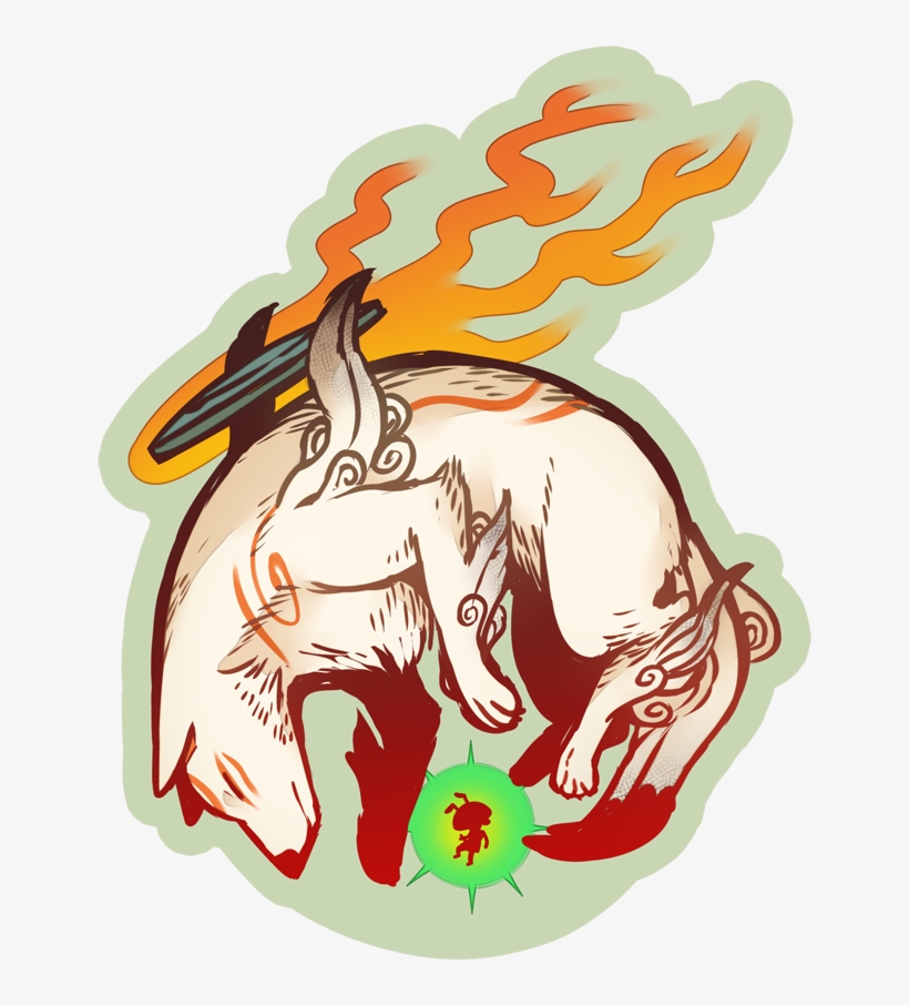 Patreon Sketch - Okami - Okami Sketch, transparent png download