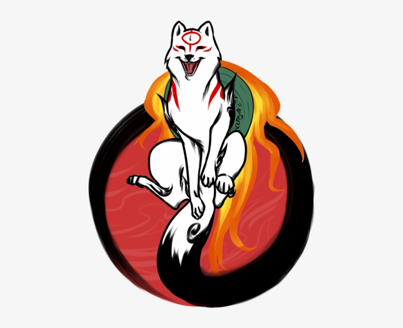 #ookami #amaterasu #okami #videogame #playstation #whitewolf - Ōkami, transparent png download