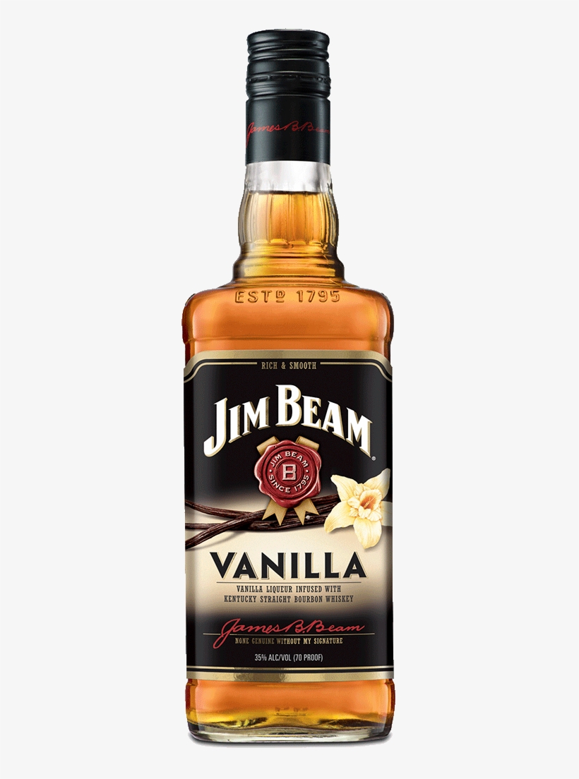 Jim Beam Vanilla - Jim Beam Vanilla Bottle, transparent png download