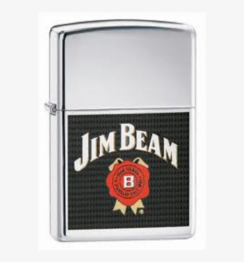 Zippo Jim Beam ® Lighter - Jim Beam Black Logo, transparent png download