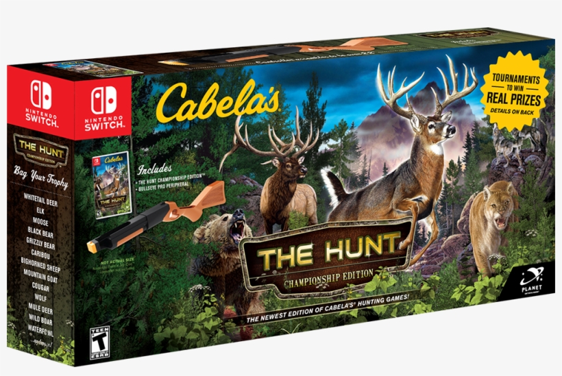 Available Now On The Nintendo ® Switch - Cabela's The Hunt Championship Edition, transparent png download