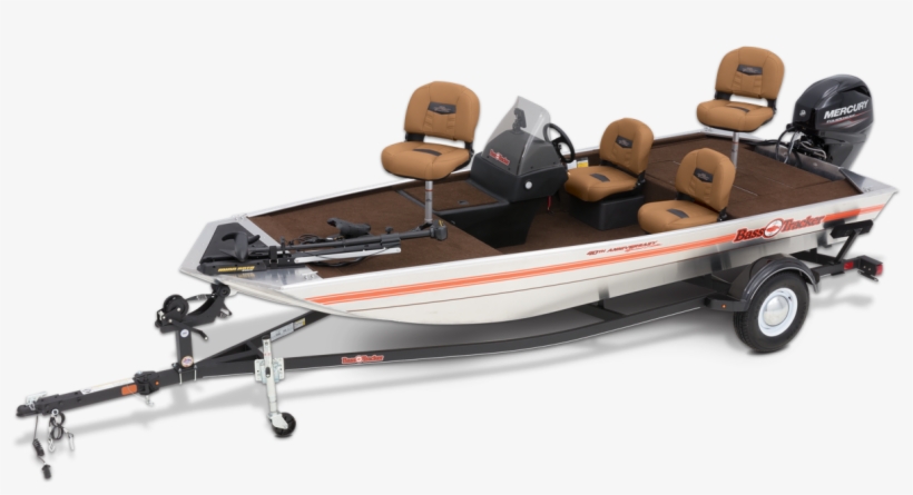 Bass Tracker With Trailer - Bass Tracker 40th Anniversary, transparent png download