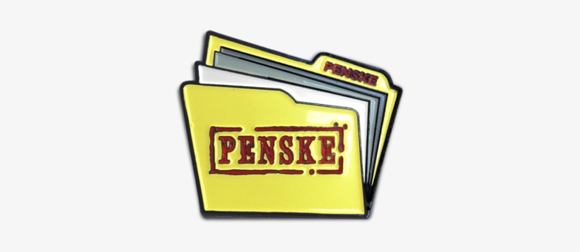 The Penske File Enamel Pin - Lapel Pin, transparent png download